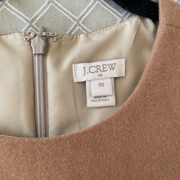 Beige J. Crew Dress Size 00 - Picture 3 of 6